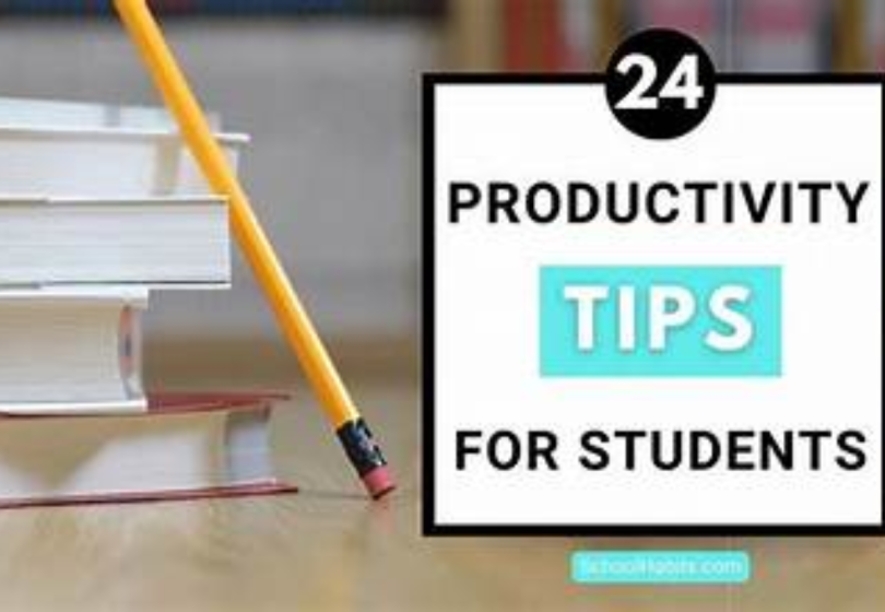 productivity tips for studying