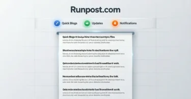 runpost com in quick blogs & updates